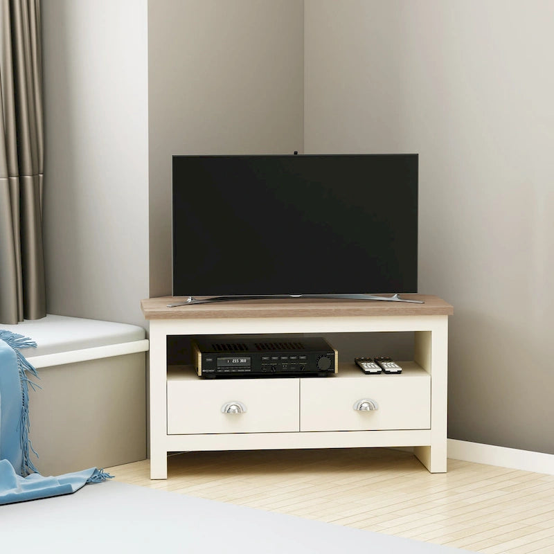 Meuble TV de 37,5 po avec tiroirs et rangement pour téléviseurs de 50 po