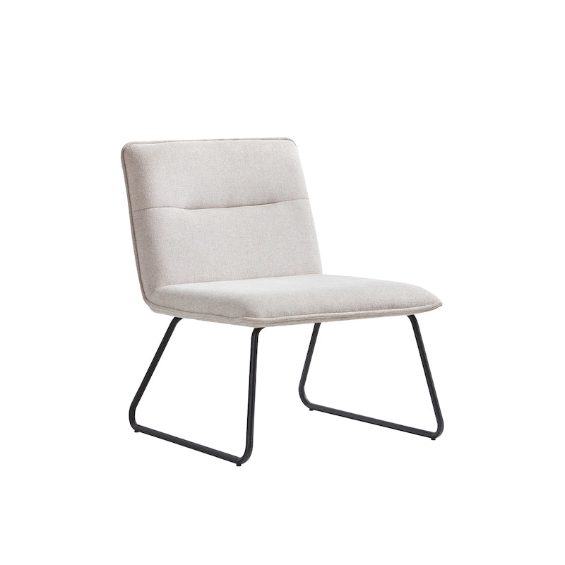 Fauteuil d'appoint déhoussable en tissu