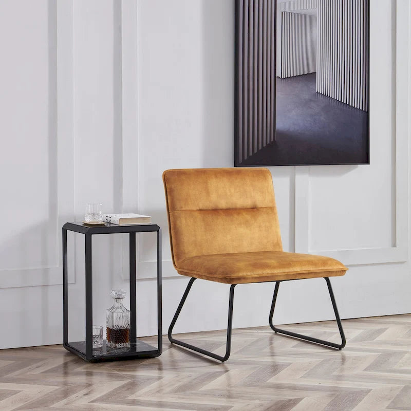 Fauteuil d'appoint déhoussable en tissu