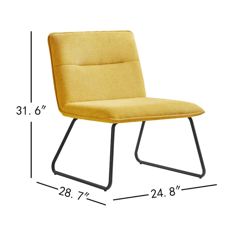 Fauteuil d'appoint déhoussable en tissu