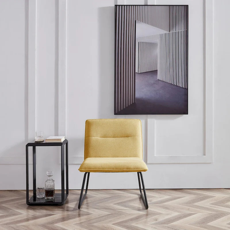 Fauteuil d'appoint déhoussable en tissu