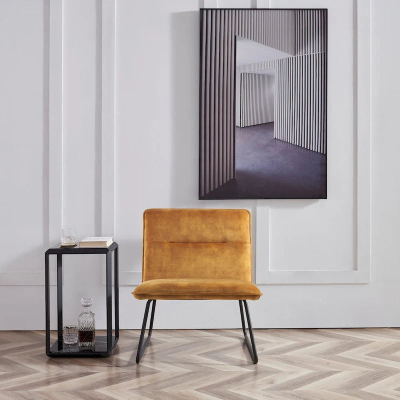 Fauteuil d'appoint déhoussable en tissu