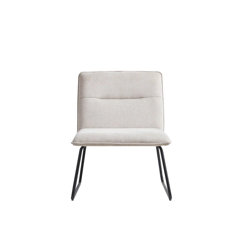 Fauteuil d'appoint déhoussable en tissu