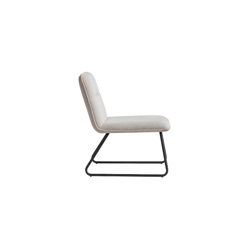 Fauteuil d'appoint déhoussable en tissu