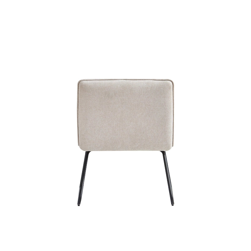 Fauteuil d'appoint déhoussable en tissu