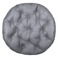 Coussin de chaise de rechange épais et moelleux en micro-daim uni