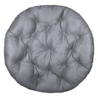 Coussin de chaise de rechange épais et moelleux en micro-daim uni