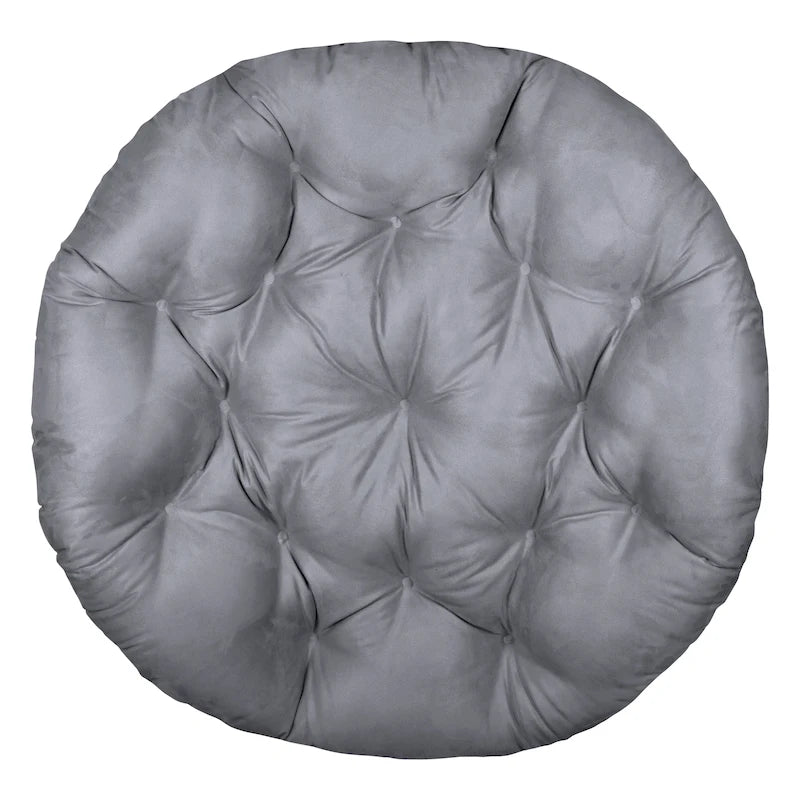 Coussin de chaise de rechange épais et moelleux en micro-daim uni