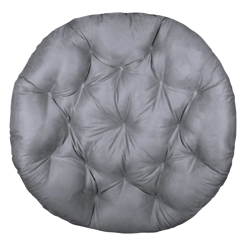 Coussin de chaise de rechange épais et moelleux en micro-daim uni