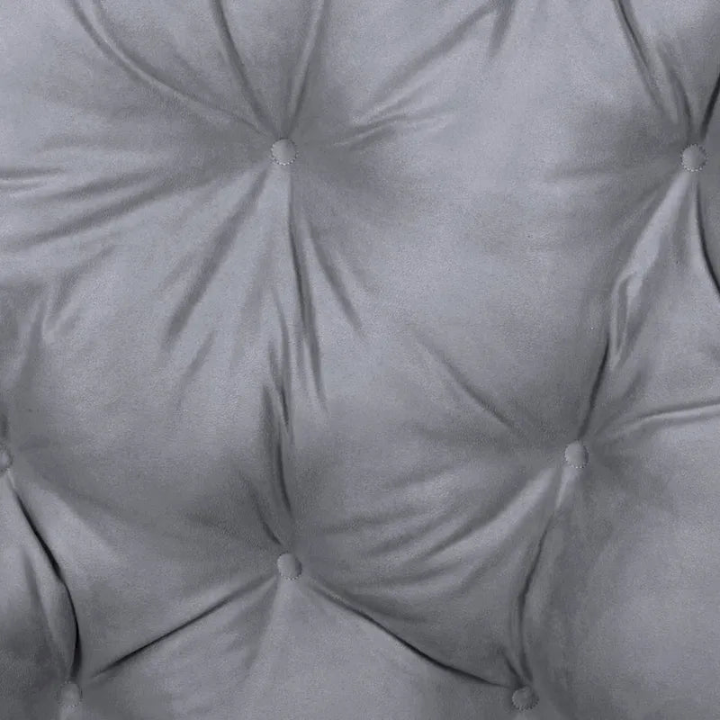 Coussin de chaise de rechange épais et moelleux en micro-daim uni