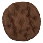 Coussin de chaise de rechange épais et moelleux en micro-daim uni