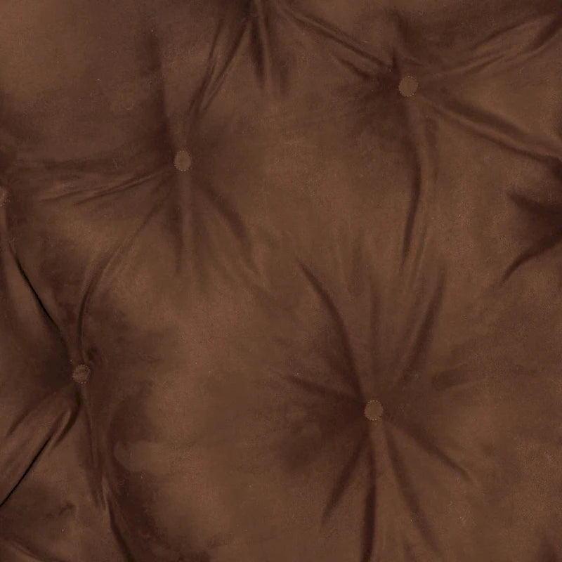 Coussin de chaise de rechange épais et moelleux en micro-daim uni