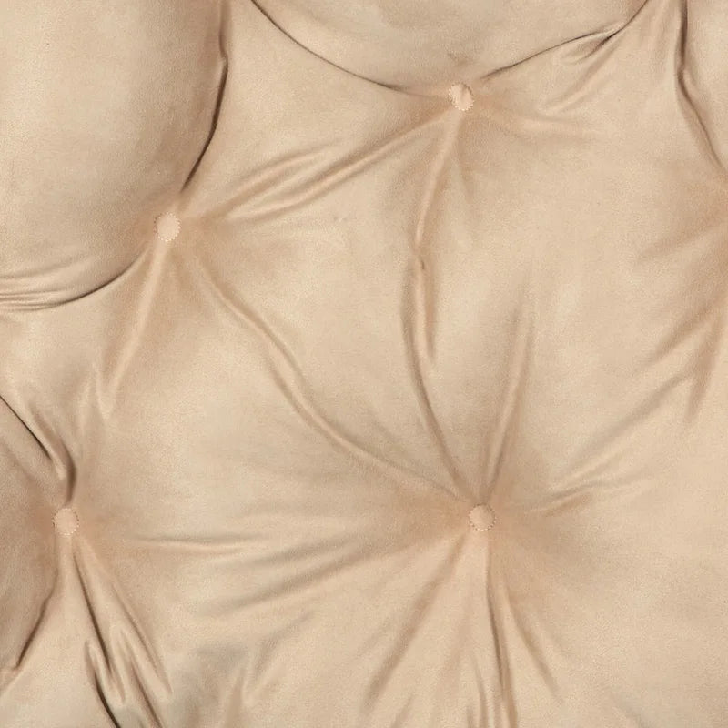 Coussin de chaise de rechange épais et moelleux en micro-daim uni