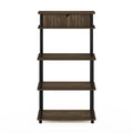 Étagère de rangement sans outil avec placard supérieur