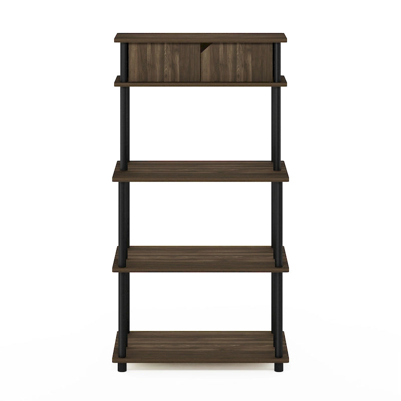 Étagère de rangement sans outil avec placard supérieur