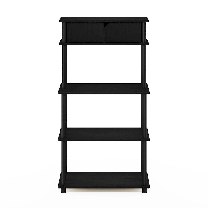 Étagère de rangement sans outil avec placard supérieur