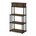 Étagère de rangement sans outil avec placard supérieur