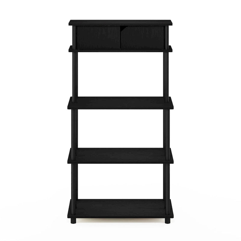 Étagère de rangement sans outil avec placard supérieur