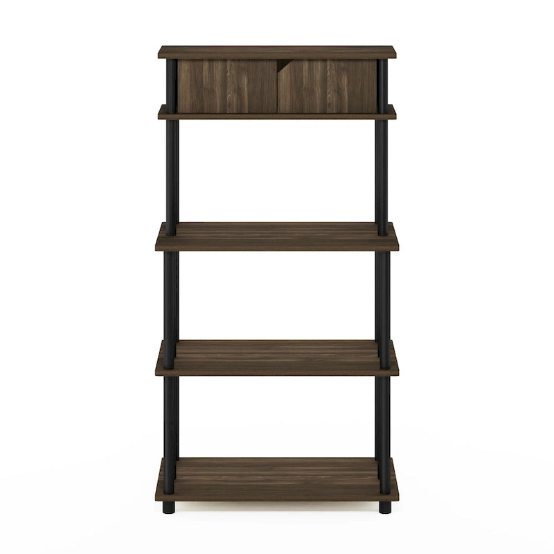 Étagère de rangement sans outil avec placard supérieur
