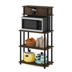 Étagère de rangement sans outil avec placard supérieur