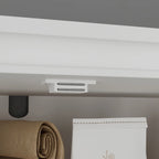 Buffet Vaisselier Meuble de Rangement de Cuisine Armoire Garde-Manger Buffet Blanc