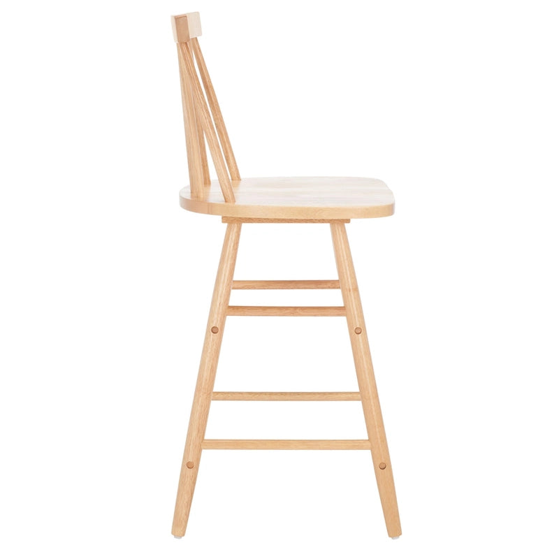 Tabouret de comptoir en bois de 25 pouces
