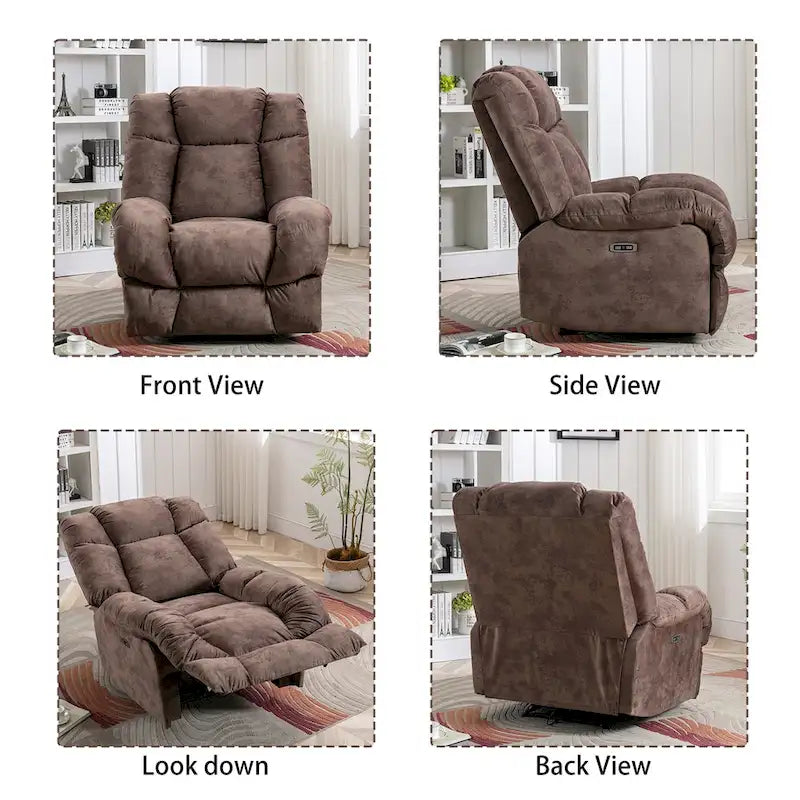 Fauteuil inclinable électrique standard en chenille