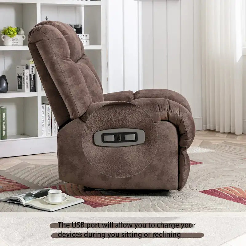 Fauteuil inclinable électrique standard en chenille