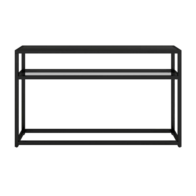 Console moderne 50 longue avec étagère
