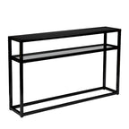 Console moderne 50 longue avec étagère