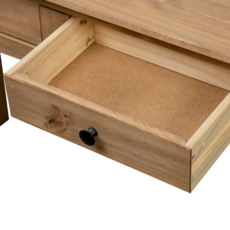 Console, table d'entrée, table d'appoint en pin massif