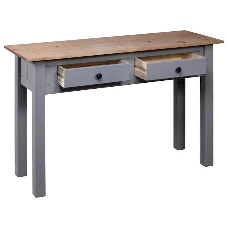 Console, table d'entrée, table d'appoint en pin massif