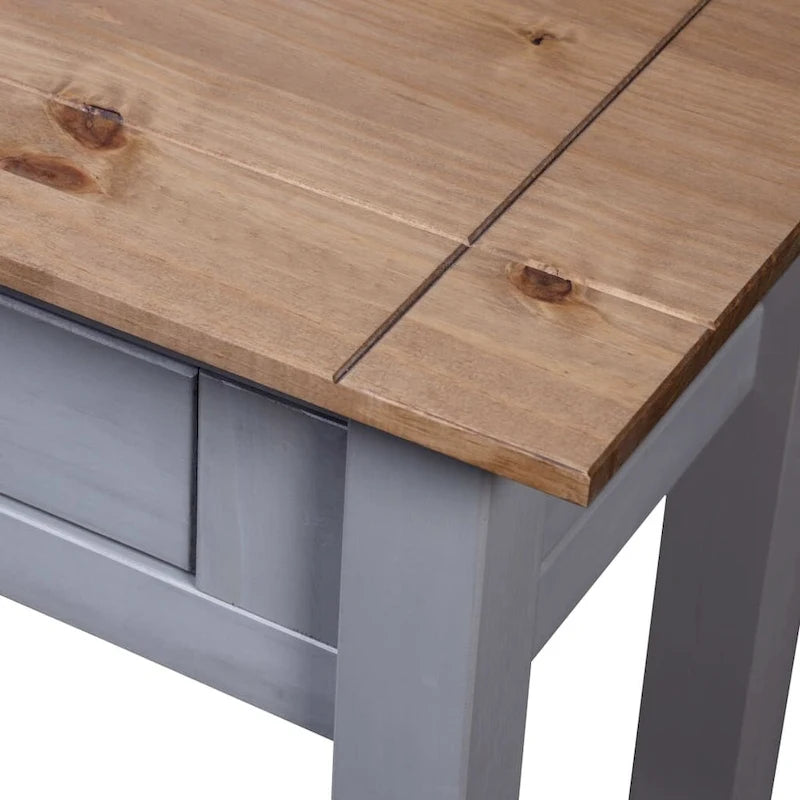 Console, table d'entrée, table d'appoint en pin massif