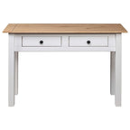 Console, table d'entrée, table d'appoint en pin massif