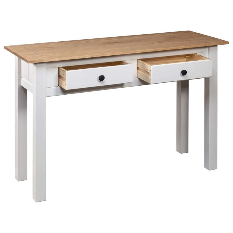 Console, table d'entrée, table d'appoint en pin massif