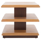Table d'appoint à 2 étagères - 61 cm (L) x 61 cm (P) x 53 cm (H)