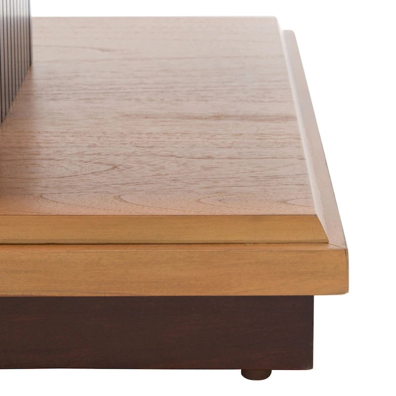 Table d'appoint à 2 étagères - 61 cm (L) x 61 cm (P) x 53 cm (H)