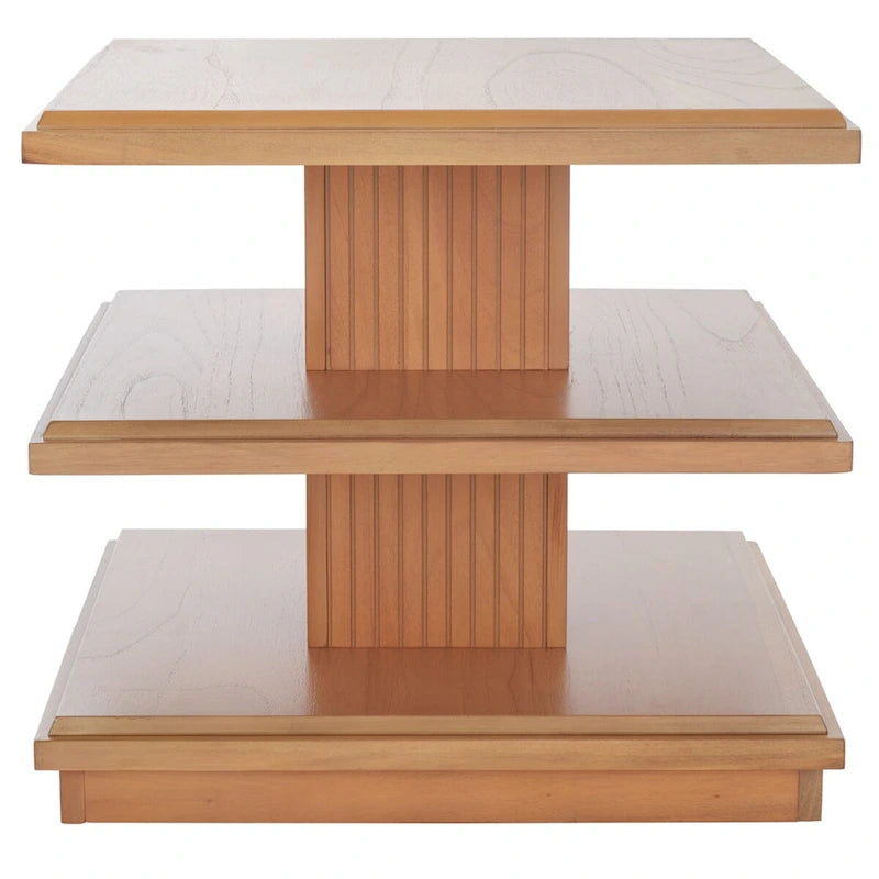 Table d'appoint à 2 étagères - 61 cm (L) x 61 cm (P) x 53 cm (H)