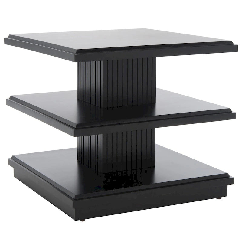 Table d'appoint à 2 étagères - 61 cm (L) x 61 cm (P) x 53 cm (H)