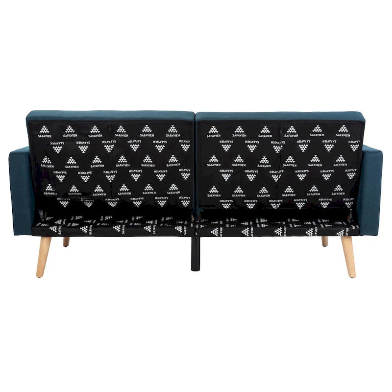Lit futon pliant avec oreiller – 190 cm x 81 cm x 88 cm