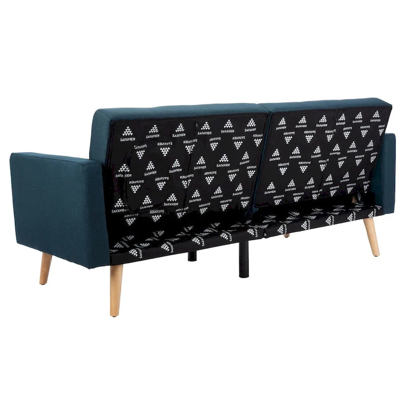 Lit futon pliant avec oreiller – 190 cm x 81 cm x 88 cm