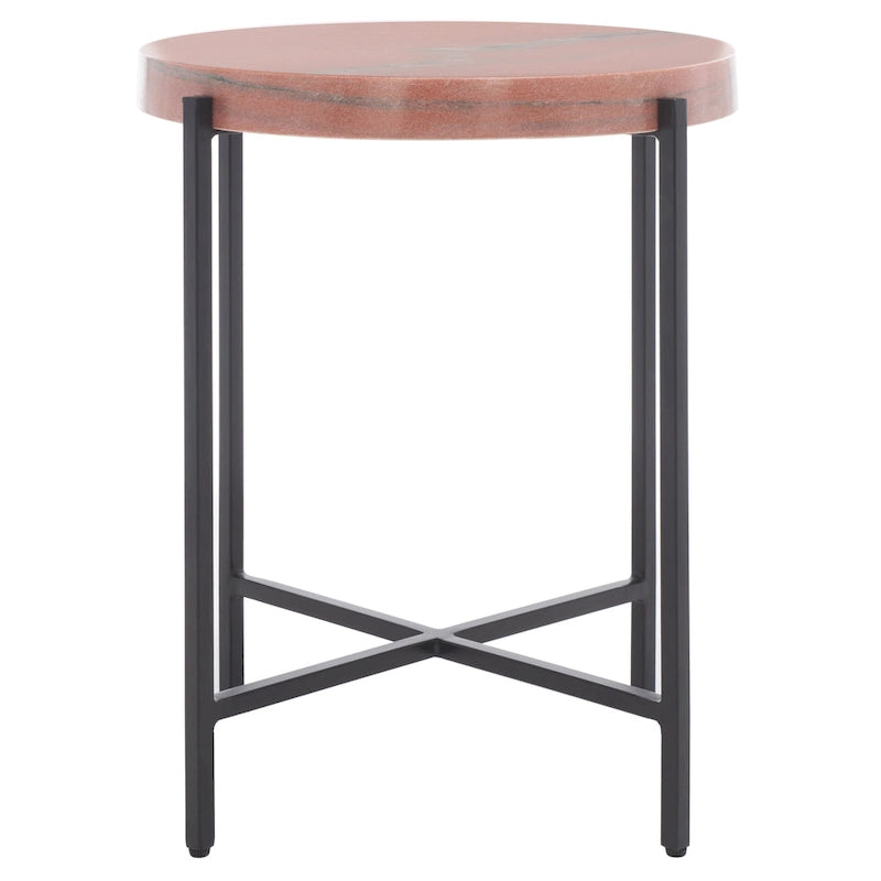 Table d'appoint à plateau en pierre