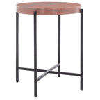 Table d'appoint à plateau en pierre