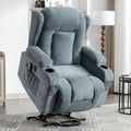 Fauteuil inclinable pour salon avec poche latérale