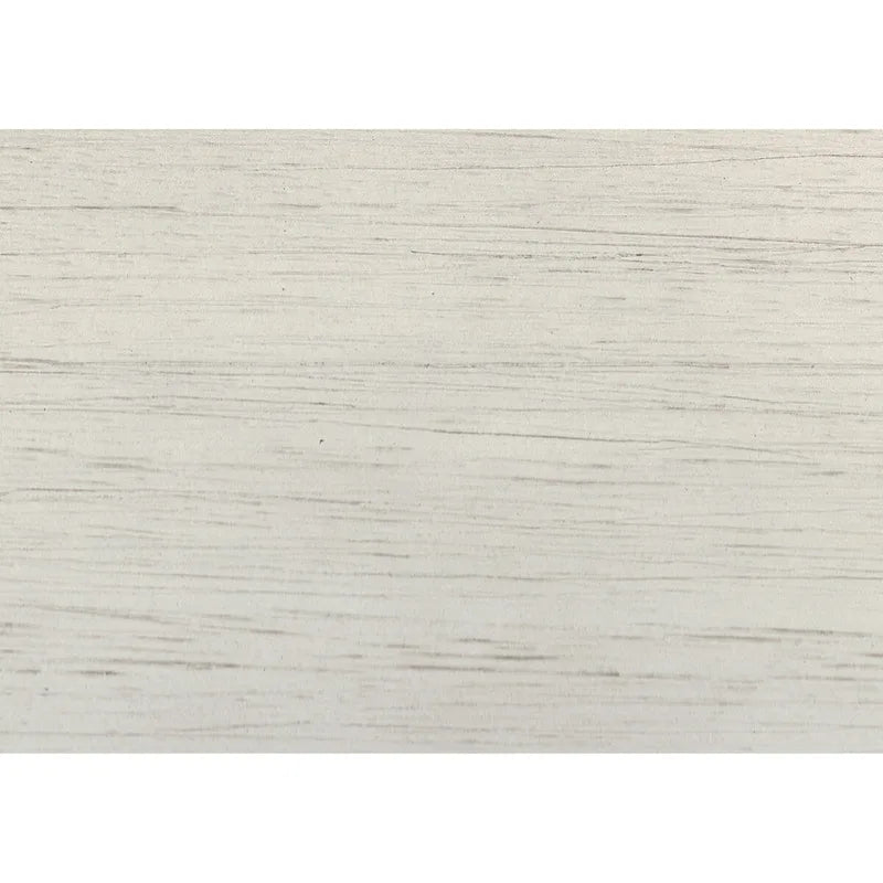 Table d'appoint de 26 pouces, carrée, 1 tiroir, marron, blanche, en bois massif