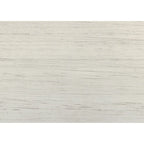 Table d'appoint de 26 pouces, carrée, 1 tiroir, marron, blanche, en bois massif
