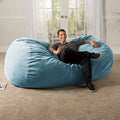 Pouf géant pour adultes - Chenille de qualité supérieure
