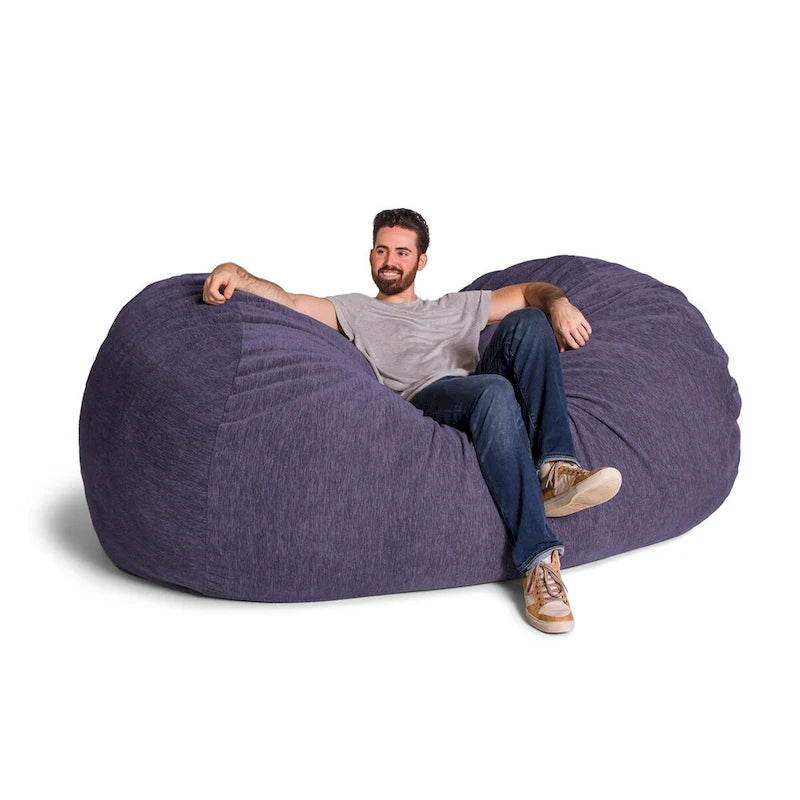 Pouf géant pour adultes - Chenille de qualité supérieure