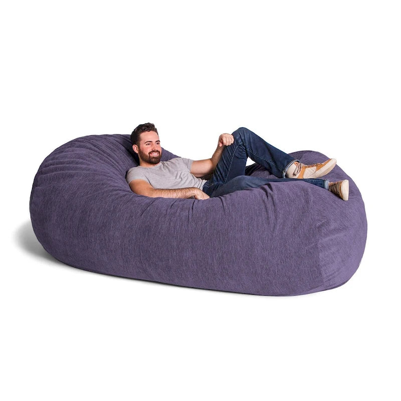 Pouf géant pour adultes - Chenille de qualité supérieure