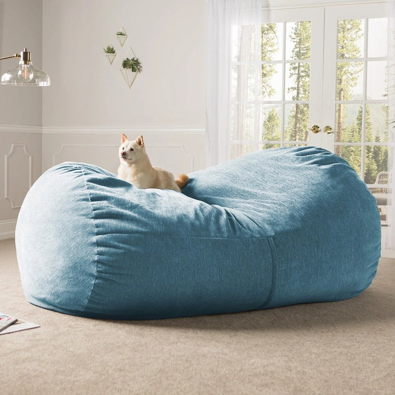 Pouf géant pour adultes - Chenille de qualité supérieure
